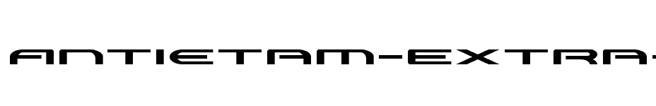 font Antietam-Extra-Expanded download