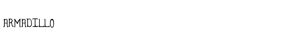 font Armadillo download