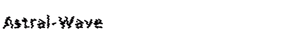 font Astral-Wave download