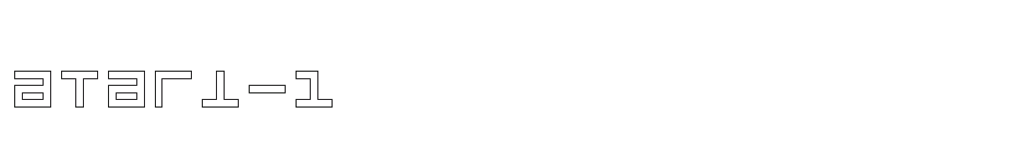 font Atari-1 download