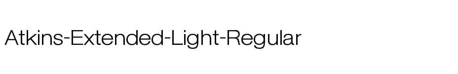 font Atkins-Extended-Light-Regular download