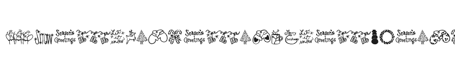 font Austie-Bost-Christmas-Doodles download