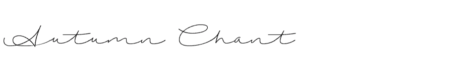 font Autumn-Chant download