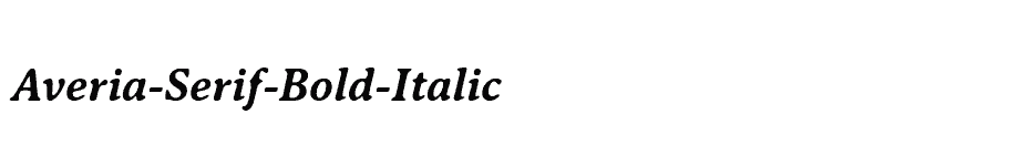 font Averia-Serif-Bold-Italic download