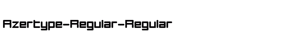 font Azertype-Regular-Regular download