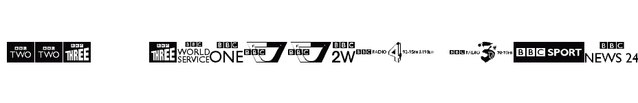 font BBC-TV-Channel-Logos download