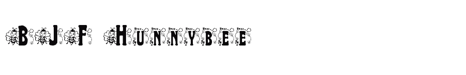 font BJF-Hunnybee download