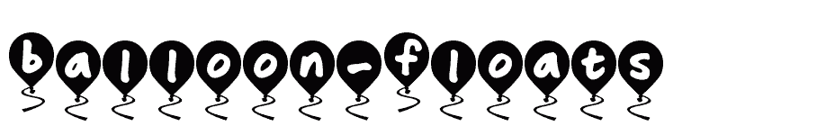 font Balloon-Floats download