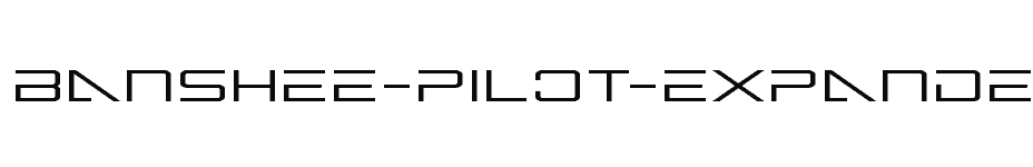 font Banshee-Pilot-Expanded download