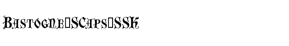 font Bastogne-SCaps-SSK download