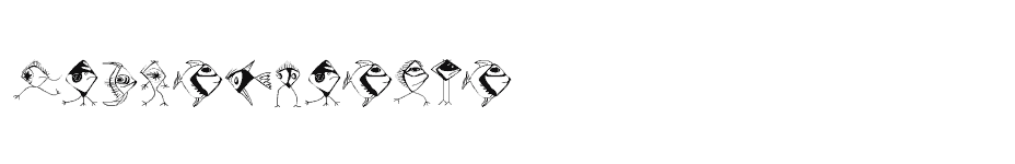 font Birds-NFishes download