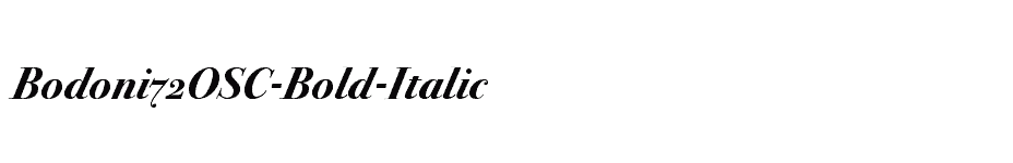 font Bodoni72OSC-Bold-Italic download