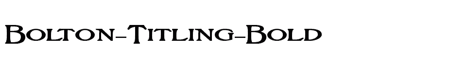 font Bolton-Titling-Bold download