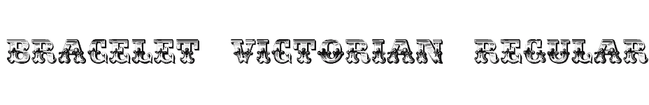 font Bracelet-Victorian-Regular download