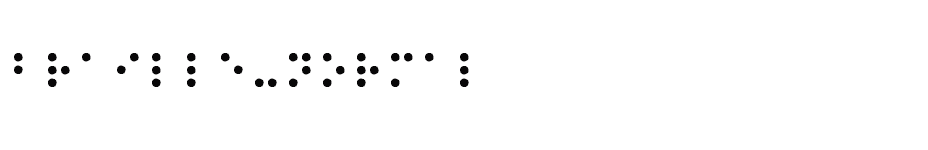 font Braille-Normal download