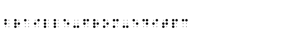 font Braille-from-EDITPC download