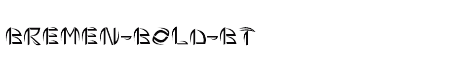 font Bremen-Bold-BT download