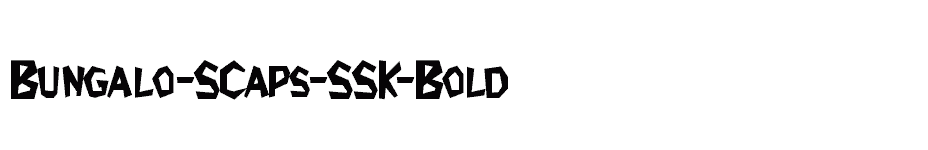 font Bungalo-SCaps-SSK-Bold download