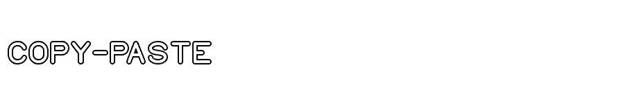 font COPY-PASTE download