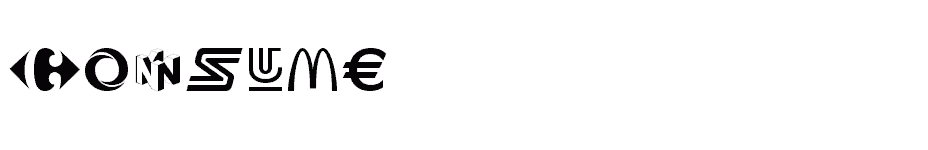 font COnsume download