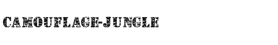 font Camouflage-Jungle download