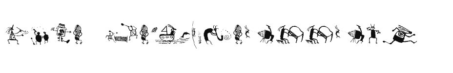 font Cave-People2002FS download