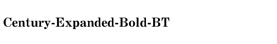 font Century-Expanded-Bold-BT download