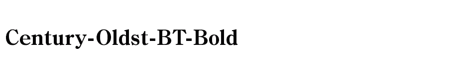 font Century-Oldst-BT-Bold download