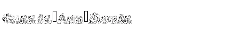 font Cheese-and-Mouse download