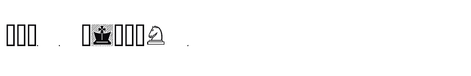 font Chess-Lucena download