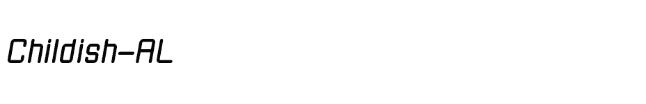 font Childish-AL download