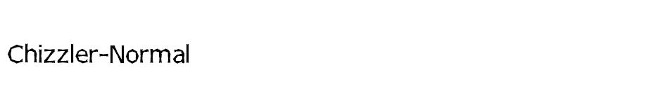 font Chizzler-Normal download