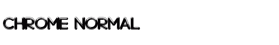 font Chrome-Normal download