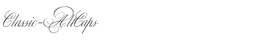 font Classic-AltCaps download