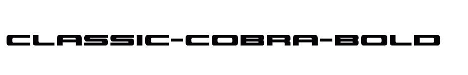font Classic-Cobra-Bold download