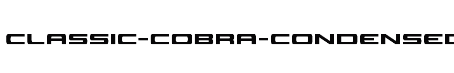 font Classic-Cobra-Condensed download