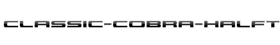 font Classic-Cobra-Halftone download