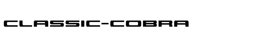font Classic-Cobra download