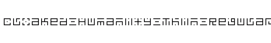 font Cloaked-Humanity-Thin-Regular download