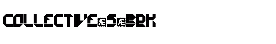 font Collective-S-BRK download