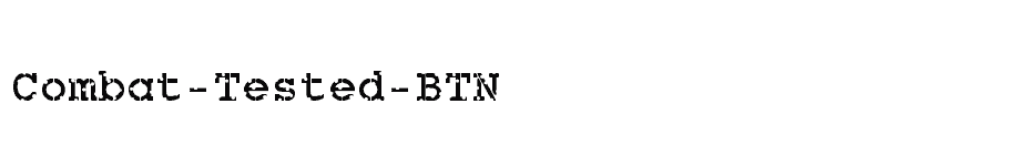 font Combat-Tested-BTN download