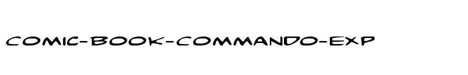 font Comic-Book-Commando-Exp download