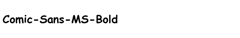 font Comic-Sans-MS-Bold download