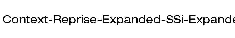font Context-Reprise-Expanded-SSi-Expanded download