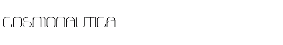 font Cosmonautica download