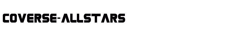 font Coverse-Allstars download