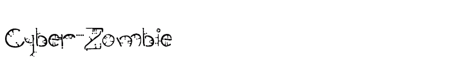 font Cyber-Zombie download