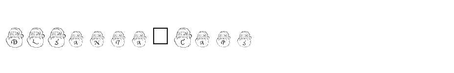 font DLSanta-Caps download