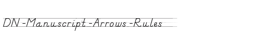 font DN-Manuscript-Arrows-Rules download