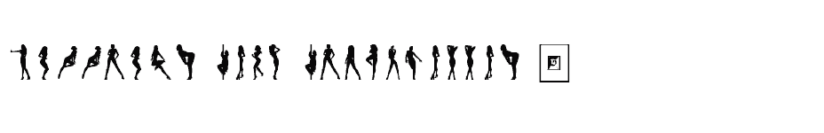 font Darrians-Sexy-Silhouettes-3 download